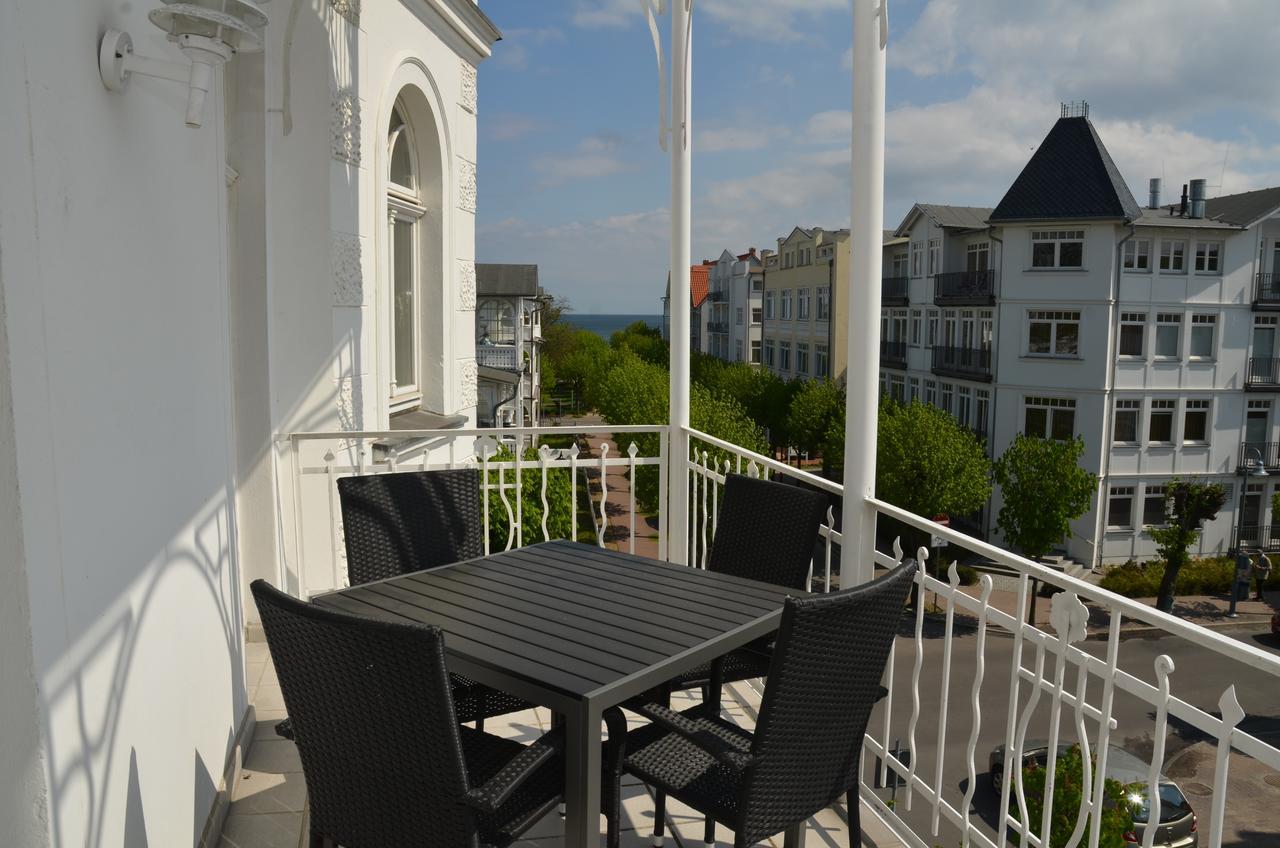 Haus Metropol - Fewo 7 Mit Balkon Und Meerblick Остзебад Бинц Экстерьер фото